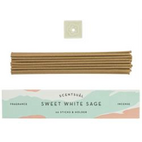 Nippon Kodo Scentsual Incense - Sweet White Sage 30 Sticks