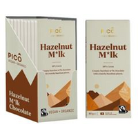 Pico Pico Organic Hazelnut M*lk Chocolate Bar 80g