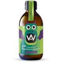 Well Actually Kids Magnesium Glycinate 35-70mg - Liposomal Liquid