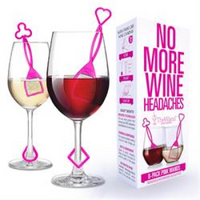 PureWine The Wand Wine Purifier - Pink 8-Pack