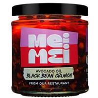 Mei Mei Mei Mei Black Bean Crunch with Avocado Oil 160g