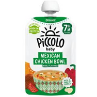 Piccolo Piccolo Organic Mexican Chicken Bowl Stage 2 130g