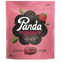 Panda Raspberry Cuts Bag 200g