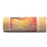 Safewrap Pedal Bin Liners - 30 Bags