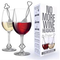 PureWine The Wand Wine Purifier - Silver 8-Pack