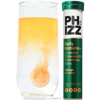 Phizz Daily Immune+ Orange Effervescent 20 Tablets
