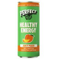 PerfectTed PerfectTed Natural Energy - Juicy Peach 250ml