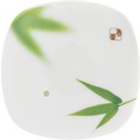 Nippon Kodo Yume No Yume Incense Holder - Bamboo Leaf 8 x 8 cm