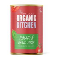 Organic Kitchen Organic Tomato & Basil Soup 400g