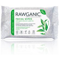 Rawganic Refreshing Facial Wipes 25 Wipes