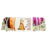 Tierra Zen 7-Chakra California White Sage Smudging Bundle