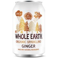Whole Earth Whole Earth Lightly Sparkling Organic Ginger 330ml