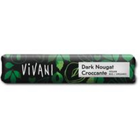 Vivani Mini Dark Nougat Croccante Chocolate Vegan Organic 35g