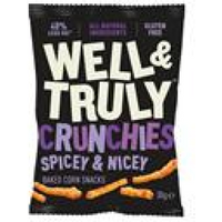 Well and Truly Spicey & Nicey Crunchies Snack 30g