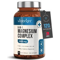 Vitabright Magnesium Complex 6-in-1 - 120 Capsules