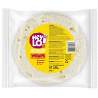 HeyLO Heylo Low-Carb Wraps Pack of 6 x 40g