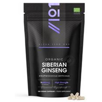 Alpha01 Alpha01 Organic Siberian Ginseng 10000mg 120 Capsules