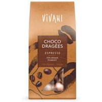 Vivani Vivani Choco Dragees Espresso 75g