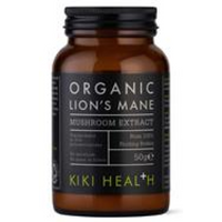 KIKI Health Organic Lion's Mane Mushroom Extract Powder - 50g