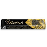 Divine Chocolate 70% Fairtrade Dark Chocolate 35g