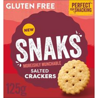 Nairns Nairn's Gluten Free Snaks - Salted Crackers 125g