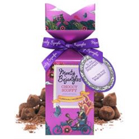 Monty Bojangles Choccy Scoffy Cocoa Dusted Truffles Tip Top Gift Box 150g