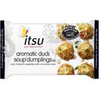 Itsu Chilled Frozen itsu Soup Dumplings - Aromatic Duck 168g