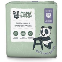 Mama Bamboo Mama Bamboo Eco Nappy Pants - Size 5+ (Large Plus) 870g