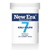 New Era No.7 Kali. Sulph. for skin. 240 tabs