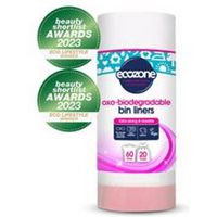 Ecozone Biodegradable Bin Liners - 60lt - 20 bags