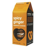 Kent and Fraser Gluten-Free Stem Ginger Crunchy Cookie 125g