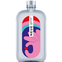 NEUE Water Luxury Artesian Mineral Water in 100% recycled plastic bottles