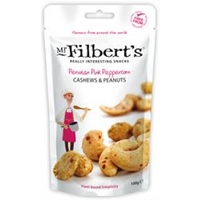 Mr Filberts Mr Filberts Peruvian Pink Peppercorn Cashews & Peanuts 100g