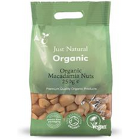 Just Natural Organic Organic Macadamia Nuts 250g