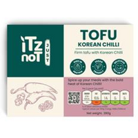 ITZ NOT JUST Korean Chilli Tofu 280g (Extra Firm)