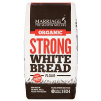 W H Marriage Organic Strong White Bread Flour 1000g
