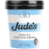 Judes Ice Cream Vanilla Clotted Cream Ice Cream 460ml