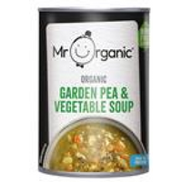 Mr Organic Mr Organic Garden Pea & Vegetable Soup 400g