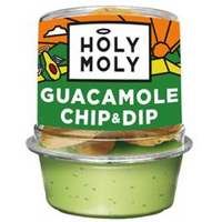 Holy Moly Dips Holy Moly Guacamole Chip & Dip 77g