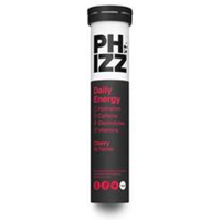 Phizz Daily Energy Cherry Effervescent 20 Tablets 84g
