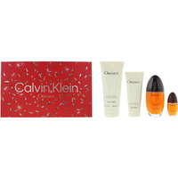 Calvin Klein Obsession 4 Piece Gift Set: Eau de Parfum 100ml - Body Lotion 200ml