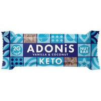 Adonis Vanilla & Coconut Keto Nut Bar 35g