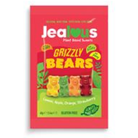 Jealous Sweets Grizzly Bears Plant Based Sweets 40g