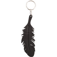 Wing Handcut Inner Tube Vegan Keyring