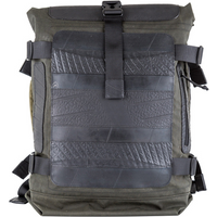 Water Resistant Roll Top Vegan Backpack