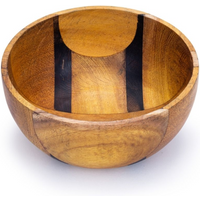 Upcycled Handmade Small Wooden Bowl (2 patterns)