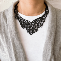 Fountain Rubber Necklace