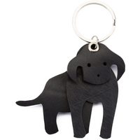 Milo 3D Charming Rubber Dog Vegan Keyring