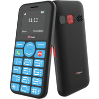 TTfone TT190 Big Button Basic Senior Unlocked Emergency Mobile Phone - Simple Cheapest Phone with USB Cable and GiffGaff Sim Card