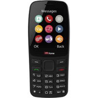 TTfone TT175 2.4inch UK Sim Free Dual Sim Basic Simple Feature Mobile Phone ? Unlocked with camera Torch Media Games (with USB cable) Vodafone Pay as you go